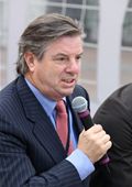 Toine Manders, Member, European Parliament shares his thoughts during MEP panel discussion 